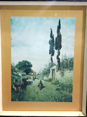 Κορνίζα χωριό διαστάσεις 37×30
