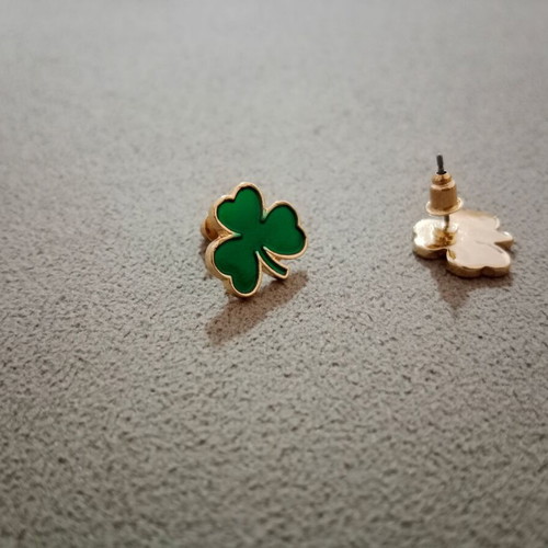 Panathinaikos Shamrock Earrings new