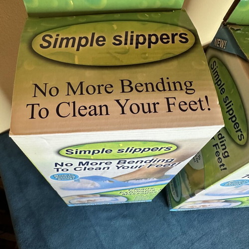 Easy Feet Foot Cleaning and Massage Slipper new with pumice stone