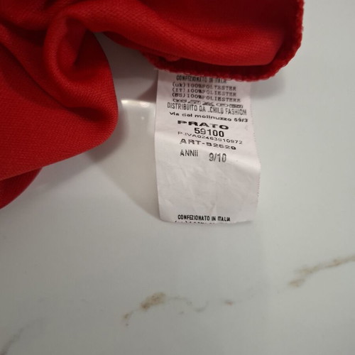 Extan Bebe Red Dress with Sequins like new, size 9-10 years