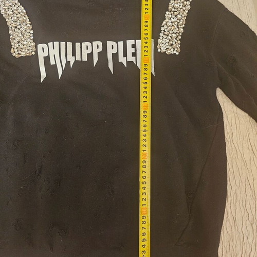 Philip Plein women's black hoodie like new, size L