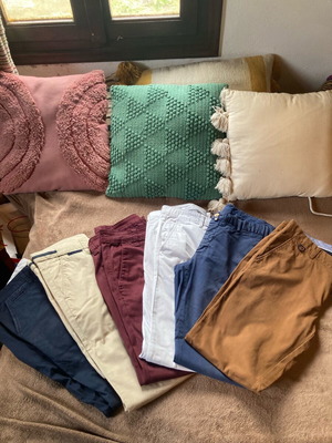 Αντρικά παντελόνια Massimo Dutti σαν καινούργια, πακέτο 6, πολύχρωμα, μέγεθος M