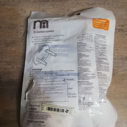 Socket covers pack of 12 new for child safety