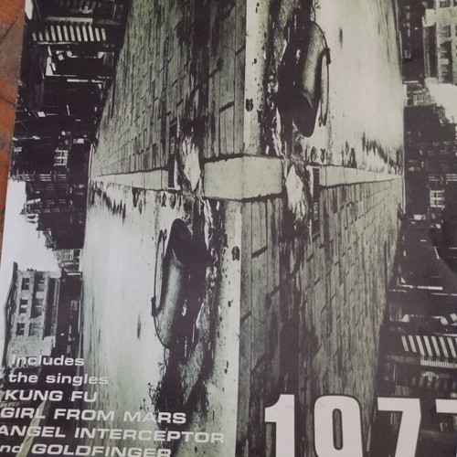 Ash 1977 Promo αφίσα μεταχειρισμένη, περίπου 55x36 εκ.