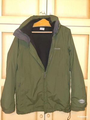 Columbia Mission Air Omni Tech jacket used, green medium