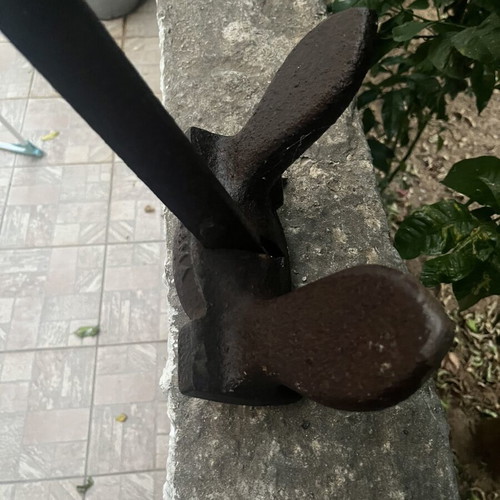Metal Anchor SEMA 5kg Hall Type used, cast iron