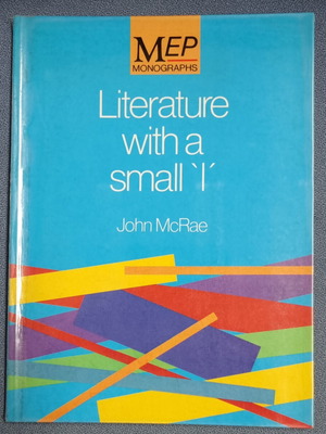 Literature with a Small 'l' like new, English book