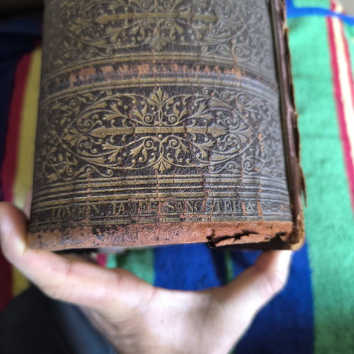 Holy Bible John Kitto D.D. used, 1900 edition