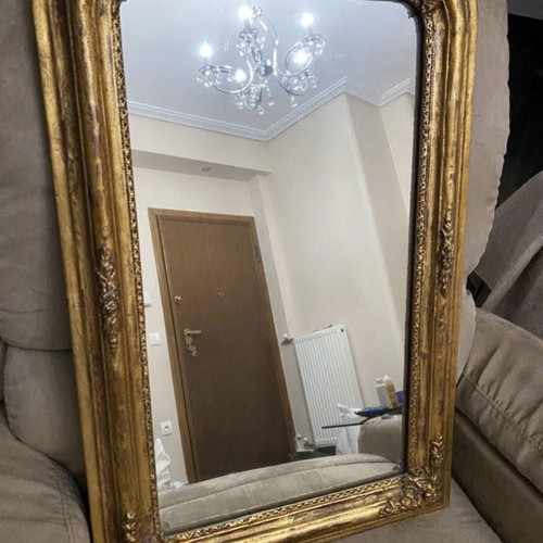 Mirror aristocratic like new, dimensions 70x45cm
