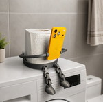 Toilet paper holder new, 3D printed