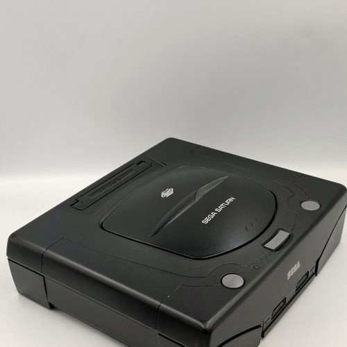 Sega Saturn used console with 1 controller and 1 game