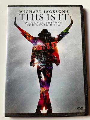 Michael Jackson's This Is It DVD μεταχειρισμένο, ντοκιμαντέρ με υπότιτλους