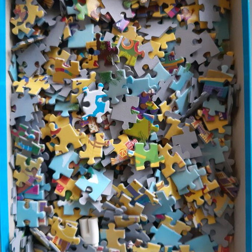 Unicef Round Puzzle 500 Pieces Like New