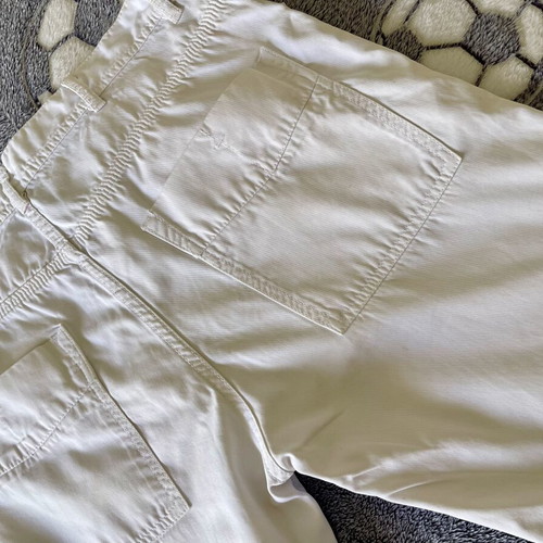 Benetton men's bermuda size M like new, white