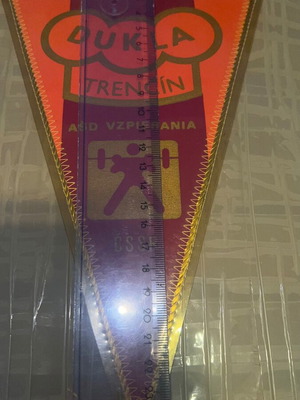 Czechoslovakia Weightlifting Banner like new, 1970s