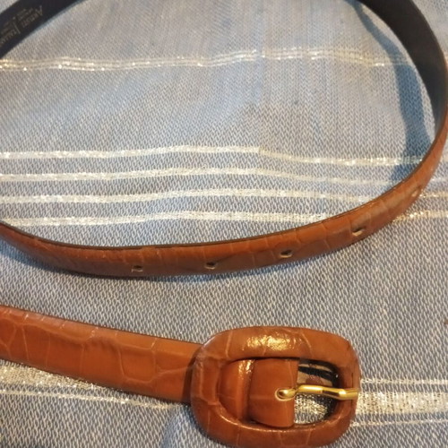 Artisti Italiani leather belt like new, adjustable, 88 cm
