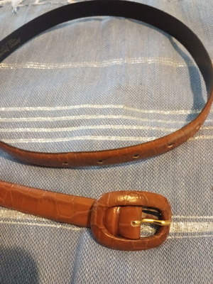 Artisti Italiani leather belt like new, adjustable, 88 cm