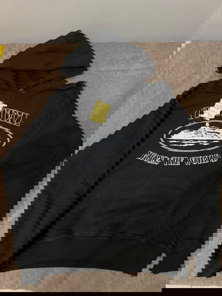 corteiz Alcatraz black hoodie