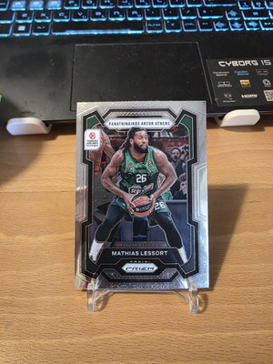 Mathias Lessort Panathinaikos Panini Euroleague card like new 2023-24