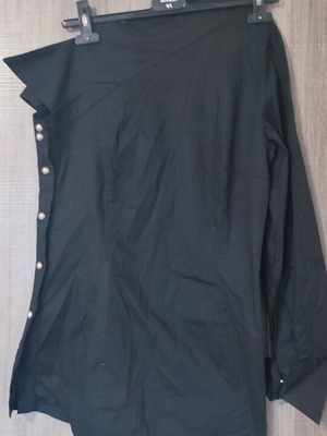 BSB black shirt new with one shoulder