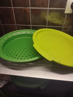 Tupperware 101microgourmet σκεύος ατμού για φούρνο μικροκυμάτων σαν καινούργιο