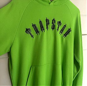 Neon Green Embroidered Arch Hoodie
