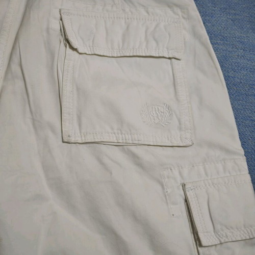 McNeal men's cargo shorts white like new, size M