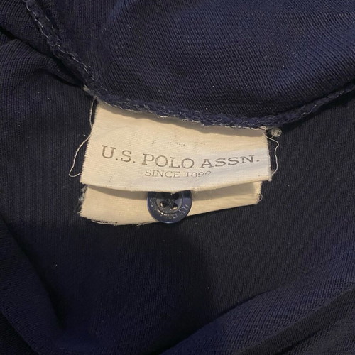 U.S. Polo Assn. polo shirt used, blue xl with slim fit