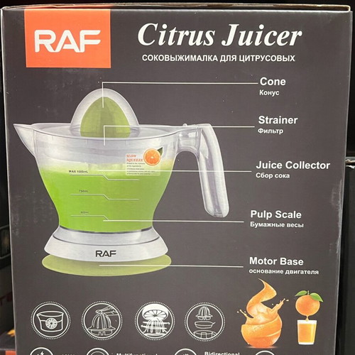 Raf electric juicer 45W green new
