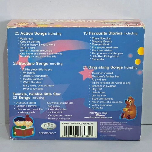 Children's Favorite Songs & Stories CD like new, pack of 5