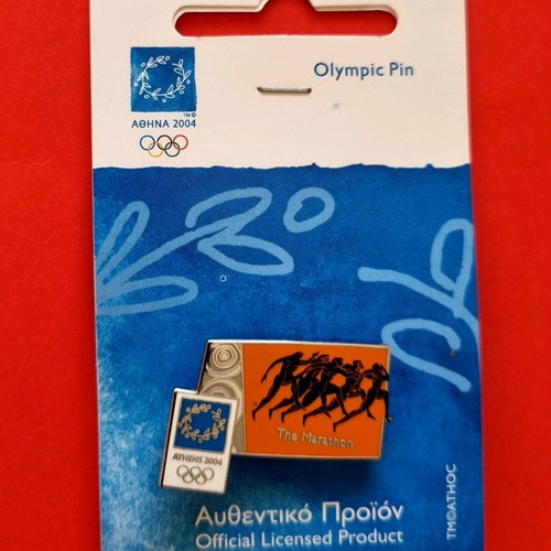 Collectible pins Athens 2004, set of 4, new