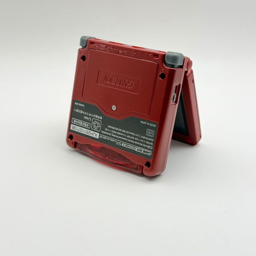Nintendo Game Boy Advance SP Groudon Edition with Pokemon Ruby cartridge