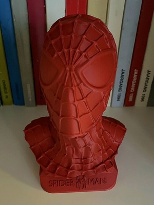 Προτομή Spiderman κατόπιν παραγγελίας, τρισδιάστατη εκτύπωση