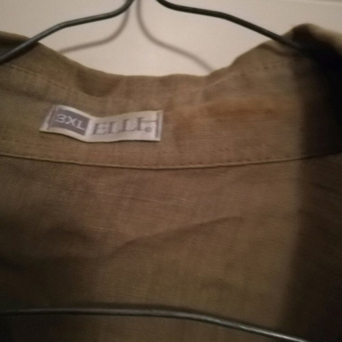 Women's linen shirts used, size XXXL, green