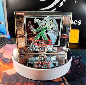 enemy of justice booster box 20 packs