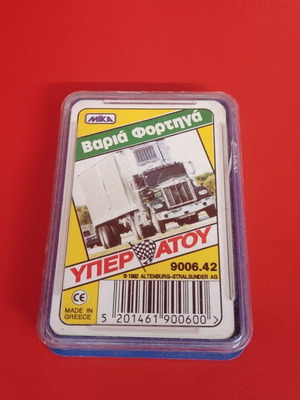 ΜΙΚΑ Υπερατού «Βαριά Φορτηγά» τράπουλα του 1992, πλήρες