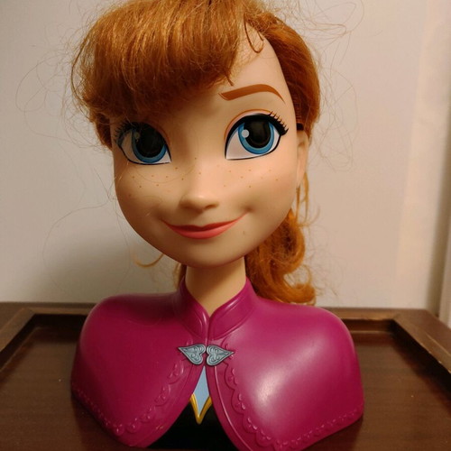 Frozen Anna styling doll like new