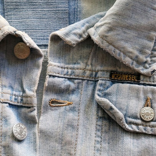 Diesel vintage denim jacket like new, blue