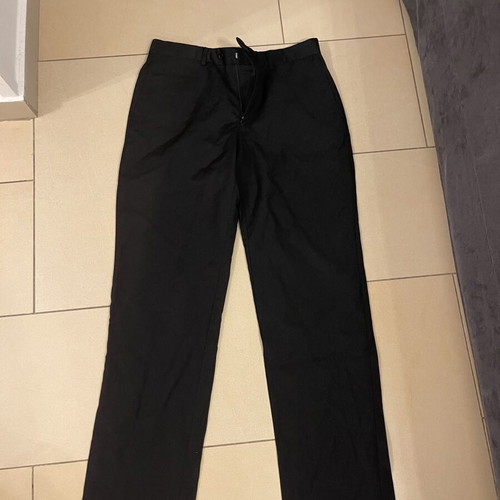 Zara men's pants XL black like new