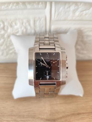 Tissot 1853 TXL Chronograph watch used, black
