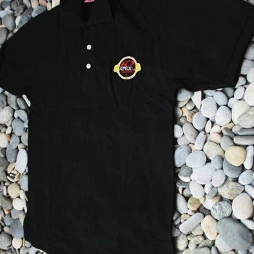Apexi Polo T-Shirt KAP233 Turbo men's short sleeve cotton