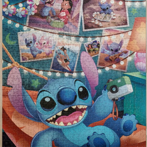 Clementoni Lilo and Stitch 1000-piece puzzle like new without poster