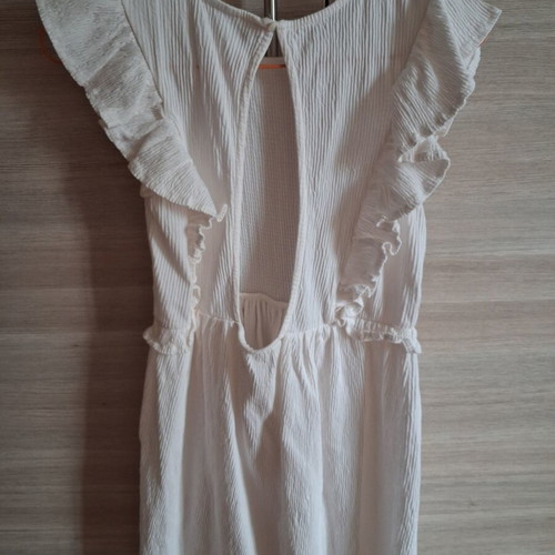 Zara dress white like new for girls 11-13 years