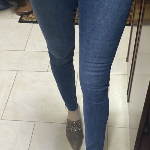 Funky Buddha Alexa Super Skinny Jeans Blue New