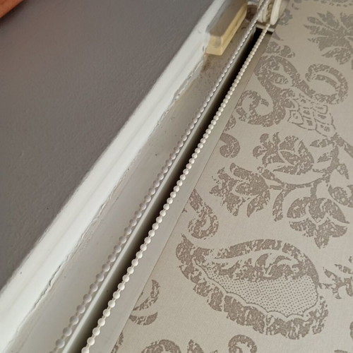 Roller blind with chain mechanism like new, 1.20x1.50 m