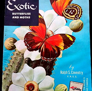 VINTAGE WALTER T . FOSTER ( EXOTIC BUTTERFLIES AND MOTHS )  ΣΕ ΠΟΛΥ ΚΑΛΗ ΚΑΤΑΣΤΑΣΗ !!!