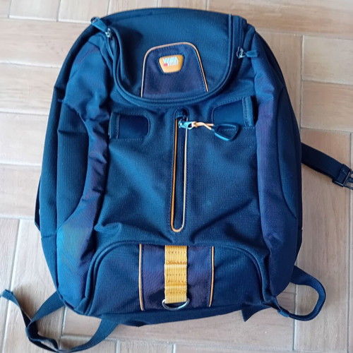 Delsey Visa Backpack for Laptop like new, black
