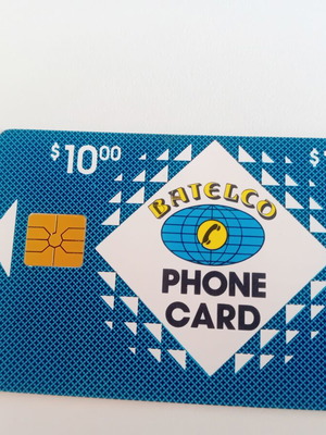 Phone card Bahamas like new