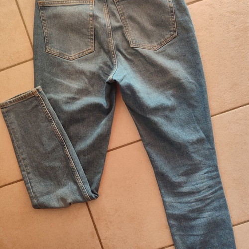 Skinny jeans H&M used, high waist, blue, size M 38 10