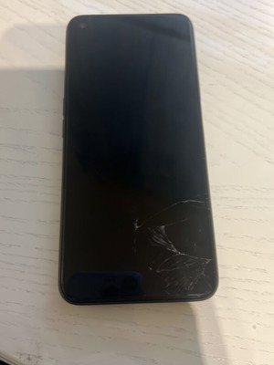 Realme 9 5G with broken display, like new, 128GB, black